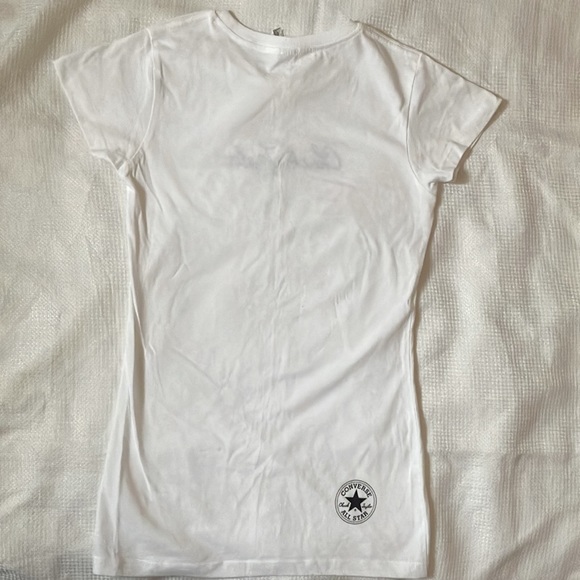 Chuck Taylor Converse All Star white long t-shirt - Picture 2 of 8